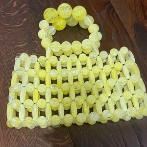 Cult Gaia Cora Beaded Bag